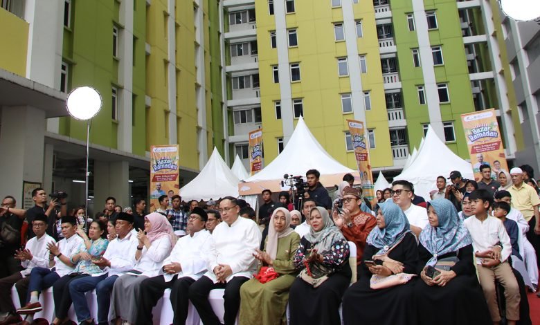 Bazar Ramadan Pangan Murah di Rusun Pasar Rumput, Pemprov DKI Jakarta Sediakan 3.000 Paket Sembako