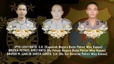Tragedi Penembakan di Way Kanan: Tiga Polisi Gugur Saat Gerebek Judi Sabung Ayam, Oknum TNI Ditangkap