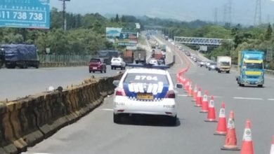 Contraflow Tol Jagorawi Dihentikan, Lalu Lintas Arah Puncak Kembali Normal