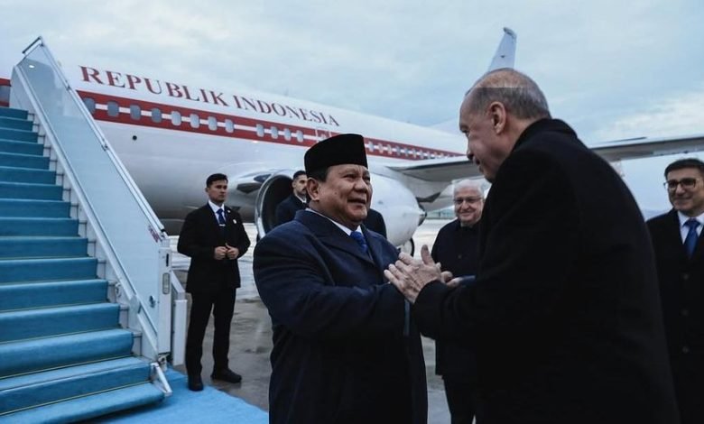 Presiden Prabowo Subianto Disambut Presiden Erdogan di Ankara, Siap Sampaikan Pidato di Parlemen Turki