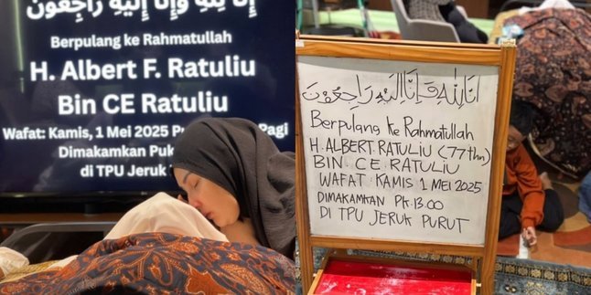 Ayah Mona Ratuliu Meninggal Dunia di Usia 77 Tahun, Dimakamkan di TPU Jeruk Purut