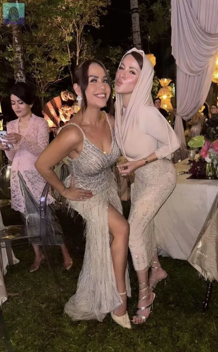 Penampilan Olla Ramlan di Pernikahan Luna Maya Jadi Sorotan: Hijab Nyicil hingga Rambut Blonde Terlihat