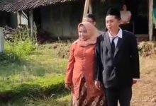 Viral! Pasangan di Ngawi Menikah Tanpa MUA dan Dekorasi, Simpel Tapi Penuh Ketulusan