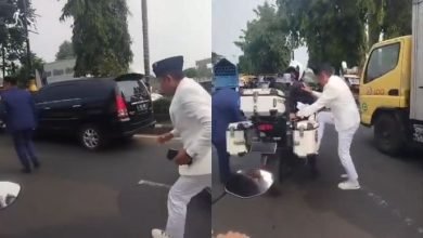 Aksi Dedi Mulyadi Bonceng Motor Patwal Tanpa Helm Demi Hadiri Acara Presiden di Sentul Jadi Sorotan