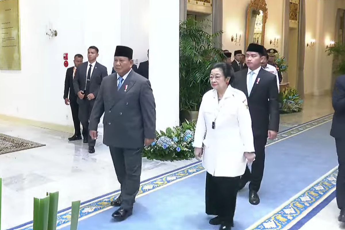 Pertemuan Hangat Prabowo, Gibran, dan Megawati di Hari Lahir Pancasila Jadi Sorotan Publik