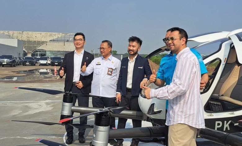 Raffi Ahmad Jadi Penumpang Pertama Taksi Terbang EHang 216 S di Indonesia, Ini Sensasinya!