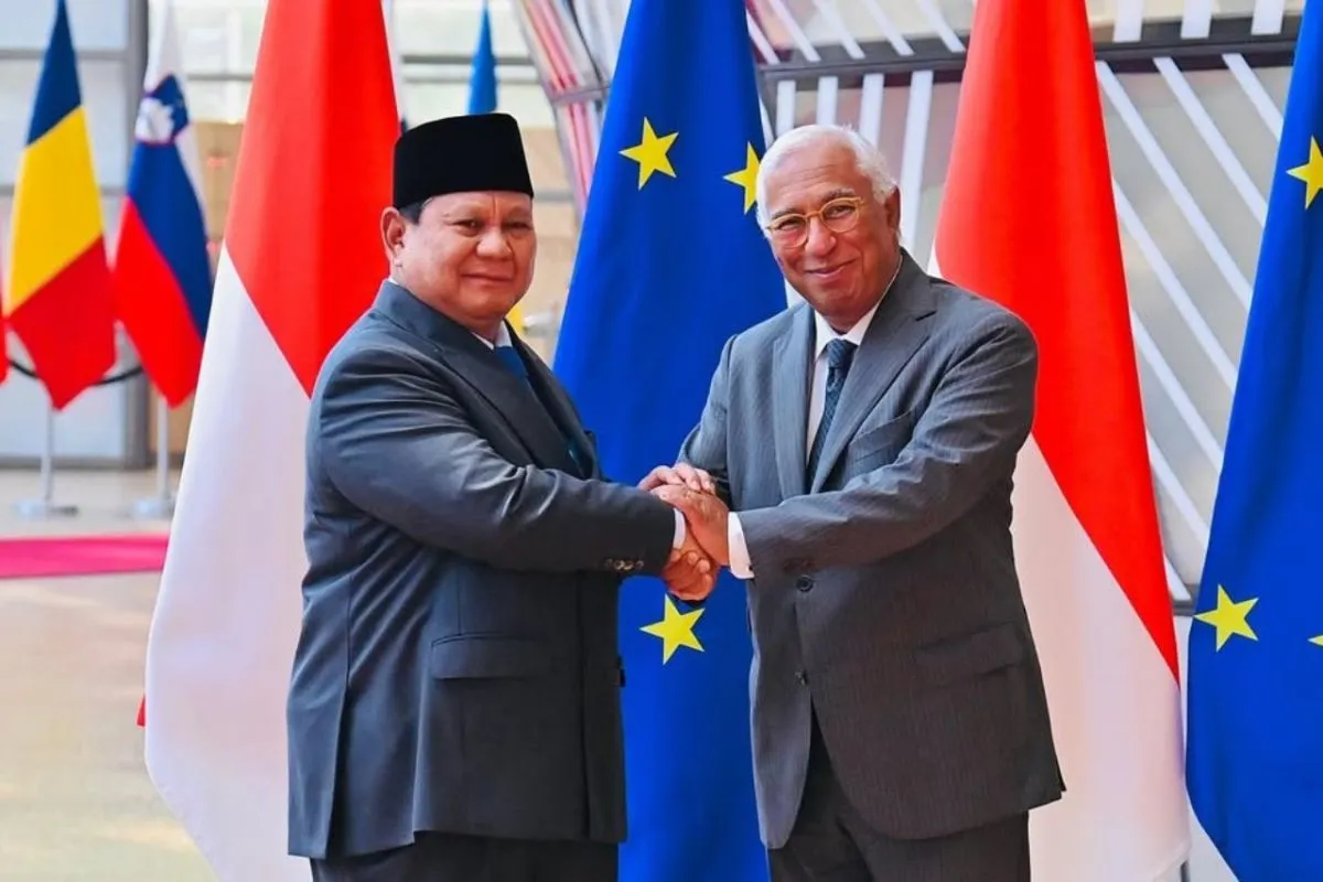 CEPA Indonesia-Uni Eropa Rampung, Prabowo: Hampir Semua Tarif Jadi 0 Persen