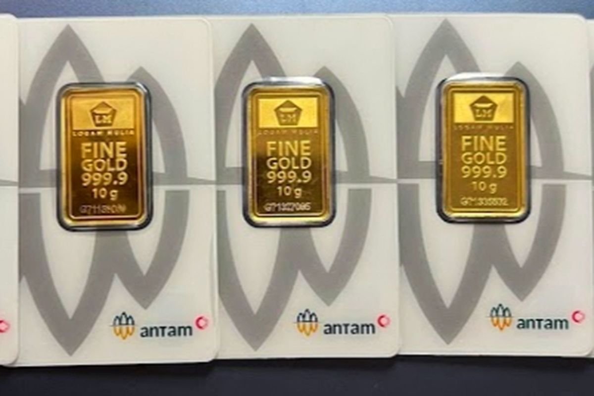 Harga Emas Antam Naik Tipis, Per Gram Dibanderol Rp 1,9 Juta per Sabtu 5 Juli 2025