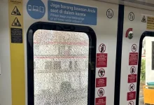 KAI Commuter Tindak Tegas Pelaku Pelempar Batu ke KRL Jakarta-Bogor, Terancam 15 Tahun Penjara