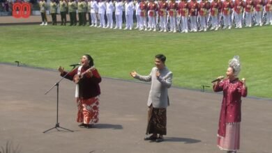 Meriah! Endah Laras, Cakra Khan, Rossa, dan Isyana Sarasvati Warnai HUT ke-80 RI di Istana Merdeka