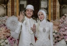Arbani Yasiz Resmi Nikahi Raissa Ramadhani di Masjid Istiqlal, Ungkap Doa Romantis "Bismillah till Jannah"