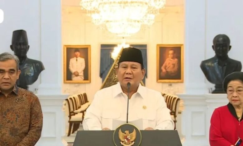 Presiden Prabowo dan Pimpinan DPR Sepakati Pencabutan Kebijakan Tidak Pro-Rakyat