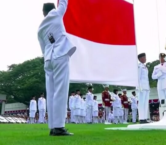 Upacara HUT ke-80 RI di Istana Merdeka Berlangsung Khidmat dan Meriah