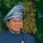 Prabowo Subianto Pimpin Upacara Penurunan Bendera Merah Putih HUT RI ke-80 di Istana Merdeka