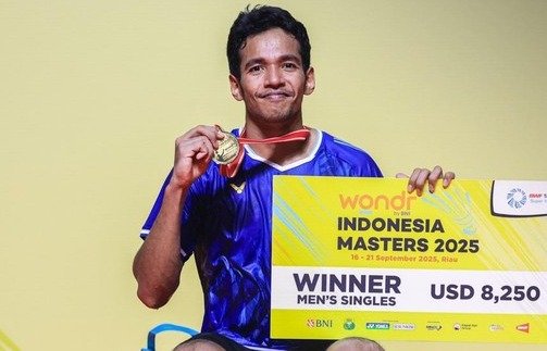 Chico Aura Dwi Wardoyo Juara Indonesia Masters 2025 Usai Kalahkan Wakil Korea Selatan