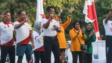 Ribuan Peserta Meriahkan Panglima TNI Run 2025 di Monas