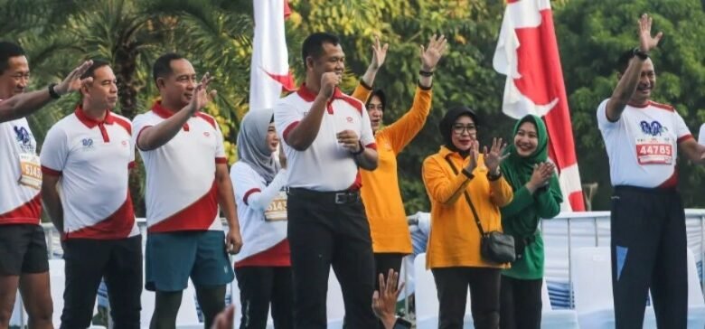 Ribuan Peserta Meriahkan Panglima TNI Run 2025 di Monas