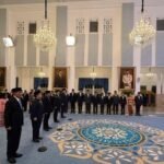 Presiden Prabowo Subianto Resmi Lantik Djamari Chaniago Jadi Menko Polkam, Erick Thohir Menpora