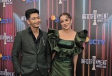 Olla Ramlan dan Teuku Ryan Kompak di Infotainment Awards 2025, Buka Suara Soal Isu Kedekatan