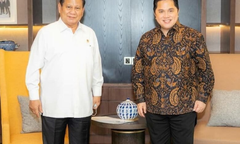 Gagal ke Piala Dunia 2026, Erick Thohir Minta Maaf ke Prabowo: Presiden Perintahkan Pembentukan Akademi Atlet Nasional