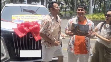 Raffi Ahmad Hadiahi Irfan Hakim Mobil Listrik Mewah di Ulang Tahun ke-50, Bikin Terharu hingga Menangis