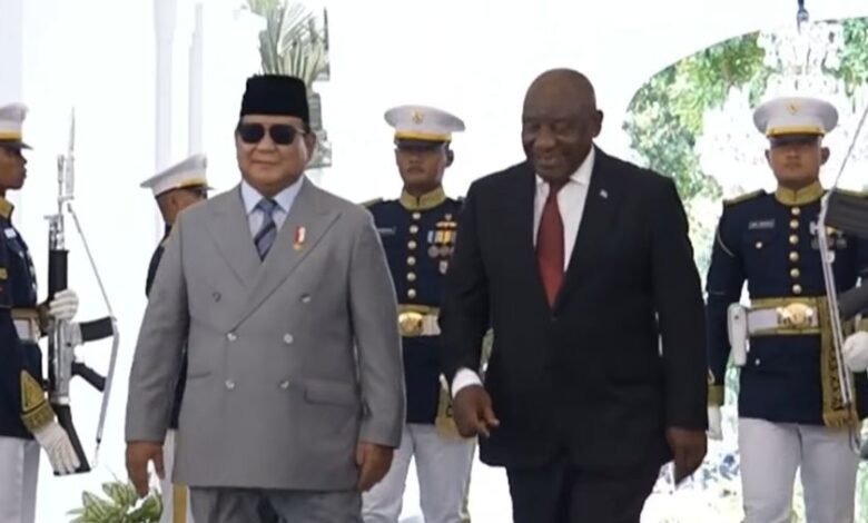 Presiden Afrika Selatan Cyril Ramaphosa Disambut Meriah di Jakarta, Bahas Kerja Sama Strategis dengan Prabowo