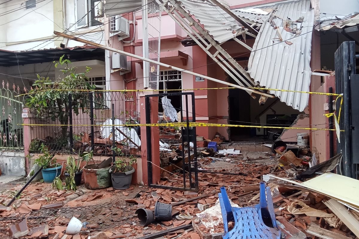 Ledakan Dahsyat di Cengkareng Akibat Kebocoran Gas Elpiji: Dua Orang Luka Parah, Enam Rumah Rusak