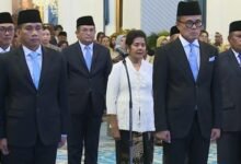Presiden Prabowo Lantik Akhmad Wiyagus Jadi Wamendagri dan Benjamin Paulus Jadi Wamenkes