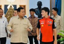 Presiden Prabowo Sambut Marc Márquez di Istana Negara Jelang MotoGP Mandalika 2025