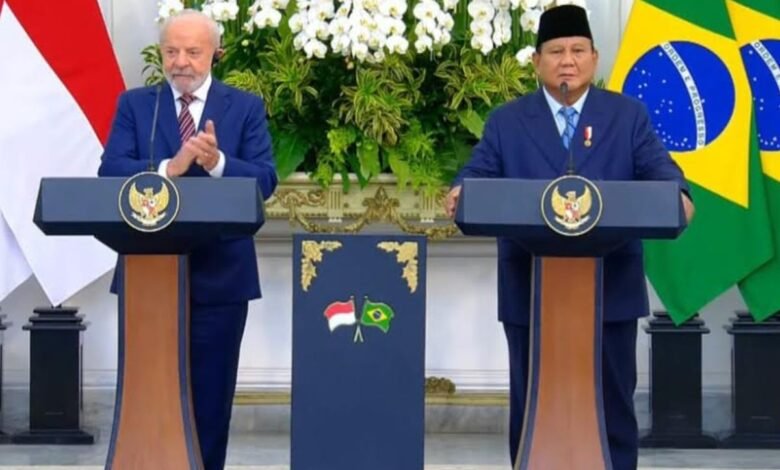 Presiden Prabowo Sambut Hangat Presiden Brasil Lula da Silva di Istana Merdeka, Sepakati 8 Kerja Sama Strategis