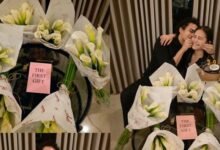 Ulang Tahun ke-29, Prilly Latuconsina Dapat 58 Tangkai Calla Lily dari Omara Esteghlal: “Effort-nya yang Paling Berkesan”