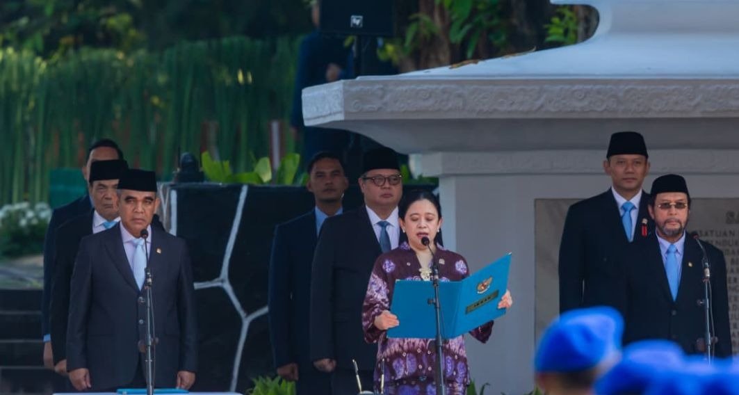 Puan Maharani Pimpin Ikrar Hari Kesaktian Pancasila 2025 di Hadapan Presiden Prabowo