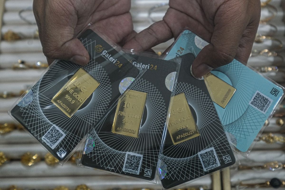 Harga Emas Pegadaian Hari Ini Stabil, UBS Naik Tipis per Jumat 28 November 2025
