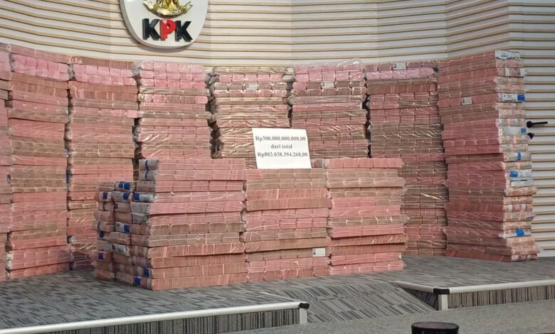 KPK Luruskan Isu Uang Rp300 Miliar yang Dipamerkan: Bukan Pinjaman Bank, Melainkan Aset Rampasan