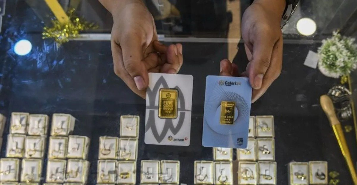 Harga Emas Pegadaian Hari Ini 24 November 2025: Antam Naik, UBS dan Galeri24 Stabil