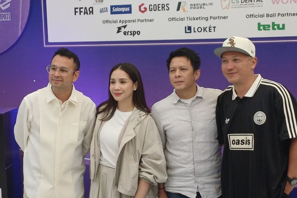 Raffi Ahmad Keceplosan Sebut Gading Marten Berpasangan dengan Medina di Padel Wars, Ini Respons Gading