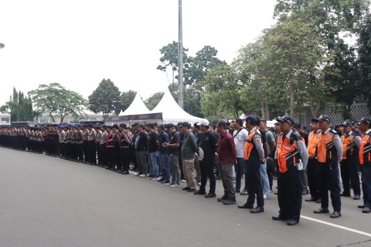 Polisi Kerahkan 1.500 Personel Amankan Konser BLACKPINK Hari Kedua di GBK Jakarta
