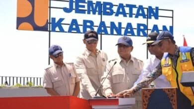 Presiden Prabowo Resmikan Enam Infrastruktur Strategis, Jembatan Kabanaran Jadi Simbol Penguatan Konektivitas Nasional
