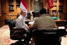 Presiden Prabowo Subianto dan Sufmi Dasco Ahmad Gelar Pertemuan di Hambalang