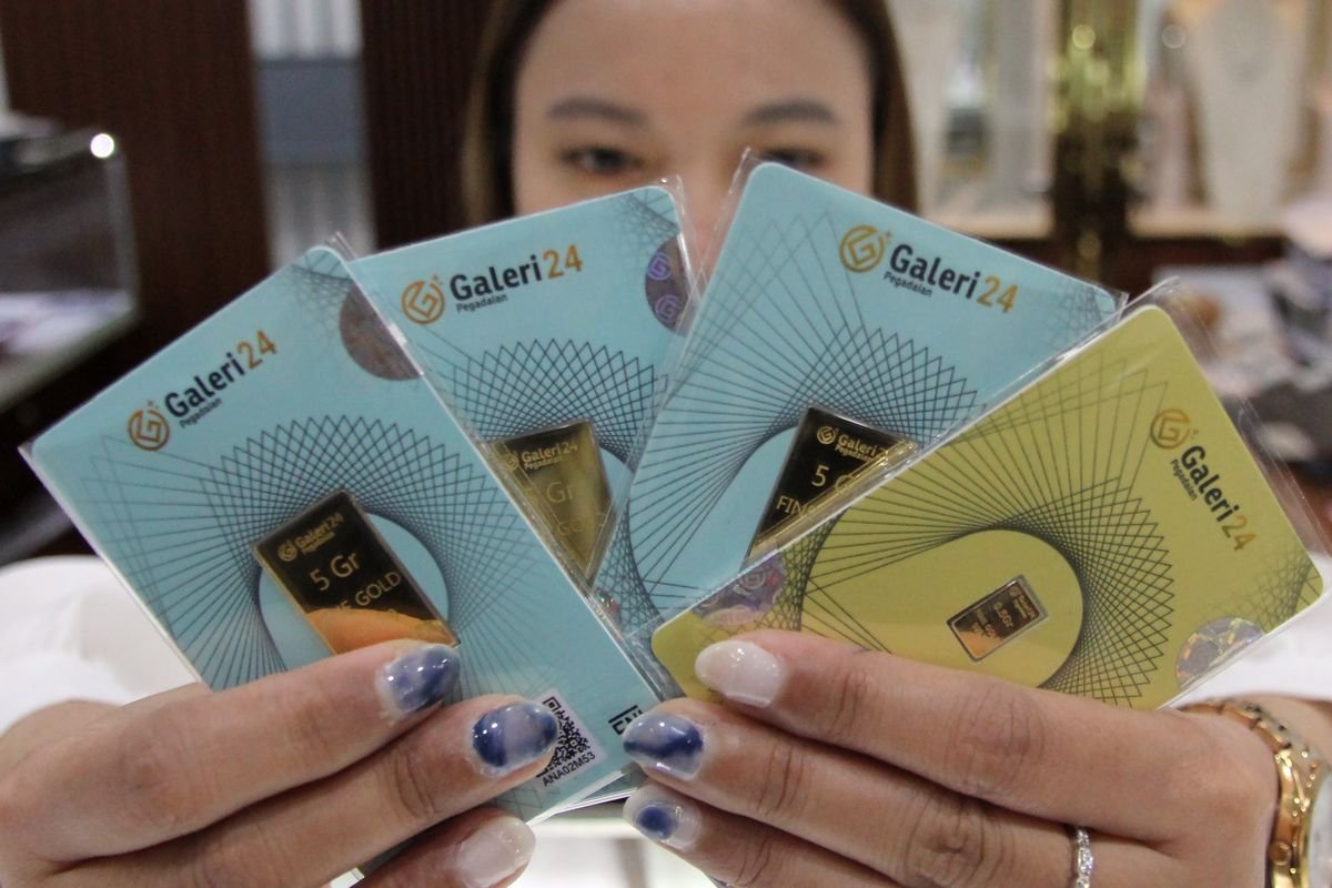 Harga Emas UBS dan Galeri24 Naik di Pegadaian, Simak Daftar Lengkap Hari Ini, 9 Desember 2025