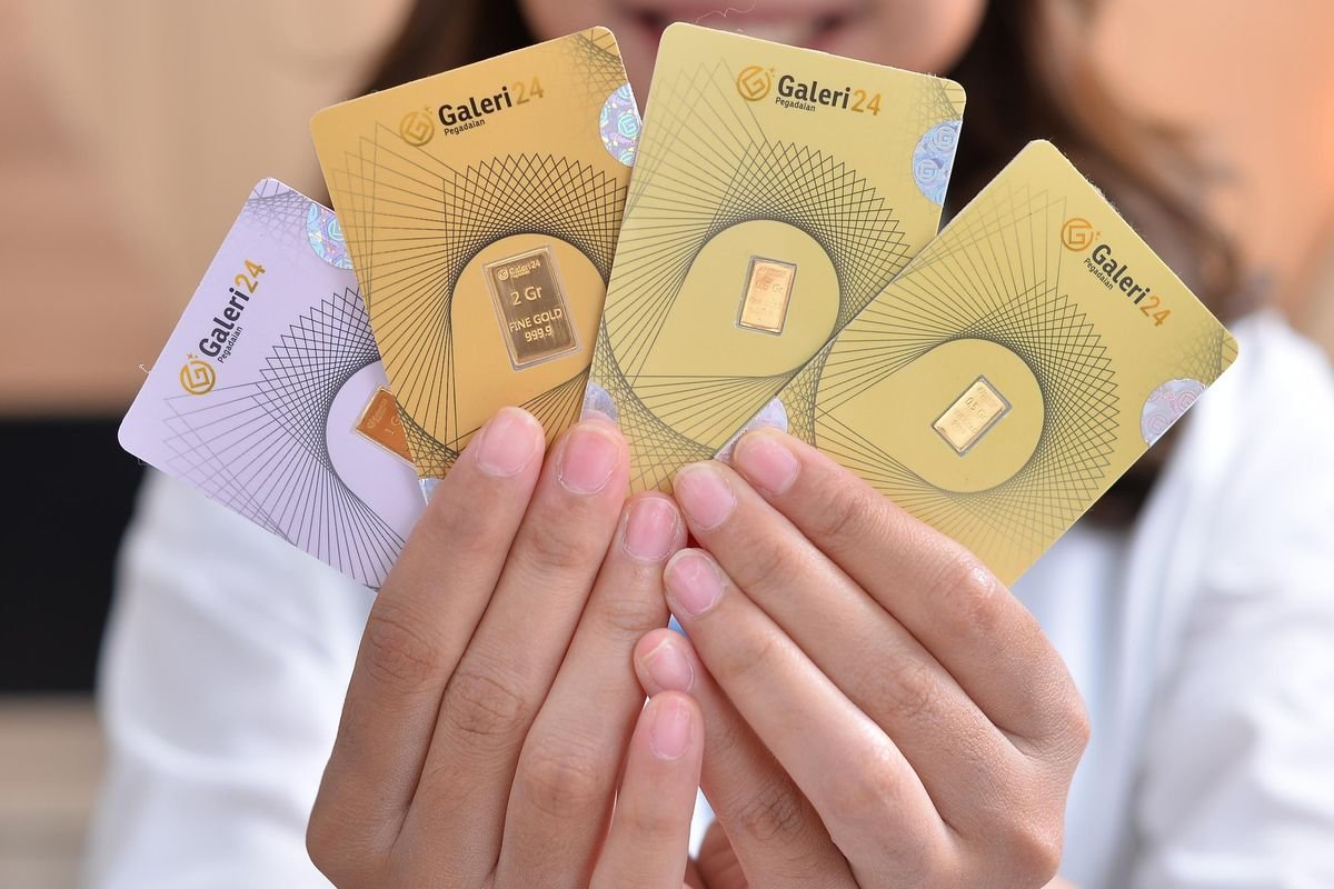 Harga Emas di Pegadaian Turun Dua Hari Beruntun, UBS dan Galeri24 Kompak Terkoreksi, Cek Daftar Harganya