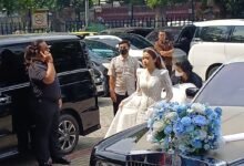 Brisia Jodie dan Jonathan Alden Tampil Anggun dan Penuh Kebahagiaan Jelang Pemberkatan di Gereja Katedral Jakarta