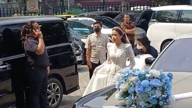 Brisia Jodie dan Jonathan Alden Tampil Anggun dan Penuh Kebahagiaan Jelang Pemberkatan di Gereja Katedral Jakarta