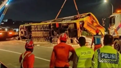 Kecelakaan Bus PO Cahaya Trans Tewaskan 16 Penumpang di Tol Krapyak Semarang