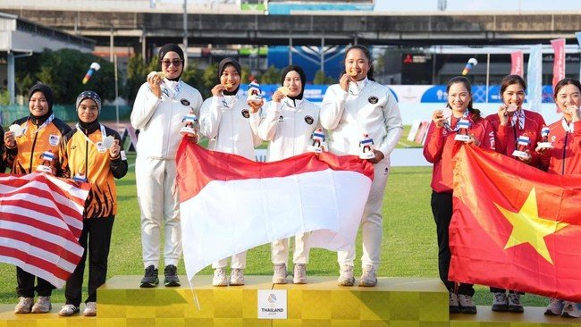 SEA Games 2025: Indonesia Tambah 10 Emas di Hari Kesembilan, Kokoh di Peringkat Dua Klasemen Medali
