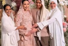 Pengajian 4 Bulanan Kehamilan Alyssa Daguise, Al Ghazali Haru Rayakan Bersamaan Hari Ibu