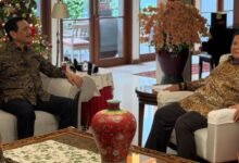 Prabowo Subianto Sambangi Rumah Luhut di Hari Natal 2025