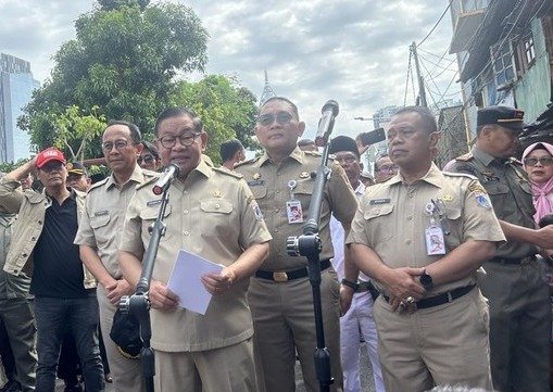 Gubernur DKI Jakarta Pramono Anung Resmikan Jalan Karet Tengsin yang 30 Tahun Tak Pernah Diperbaiki