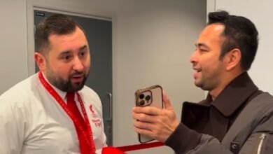 Raffi Ahmad Bikin Staf Liverpool Terkejut di Anfield, Ungkap Foto Bareng Michael Owen dan Followers 76 Juta