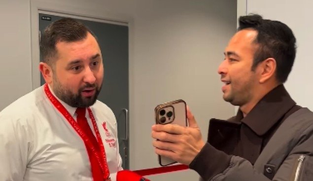 Raffi Ahmad Bikin Staf Liverpool Terkejut di Anfield, Ungkap Foto Bareng Michael Owen dan Followers 76 Juta